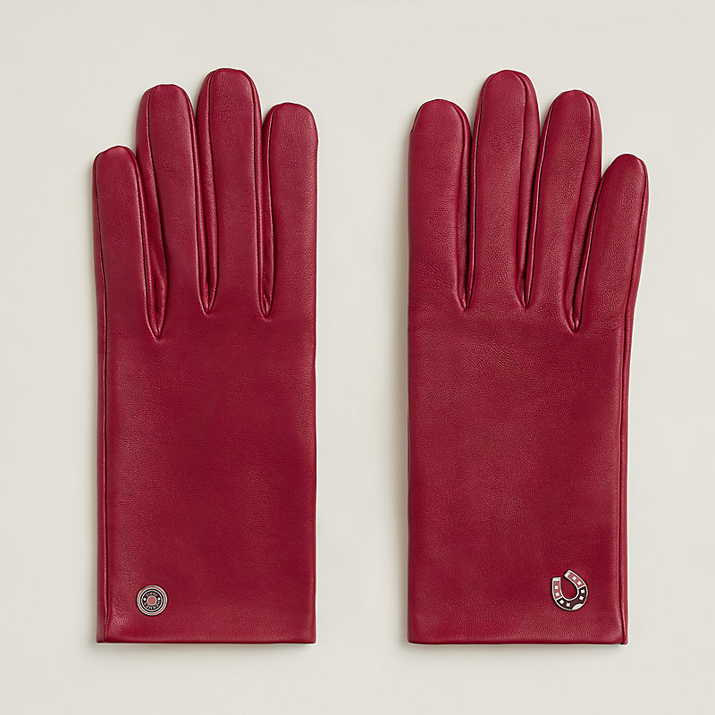 Jump F gloves - Green | Hermès USA